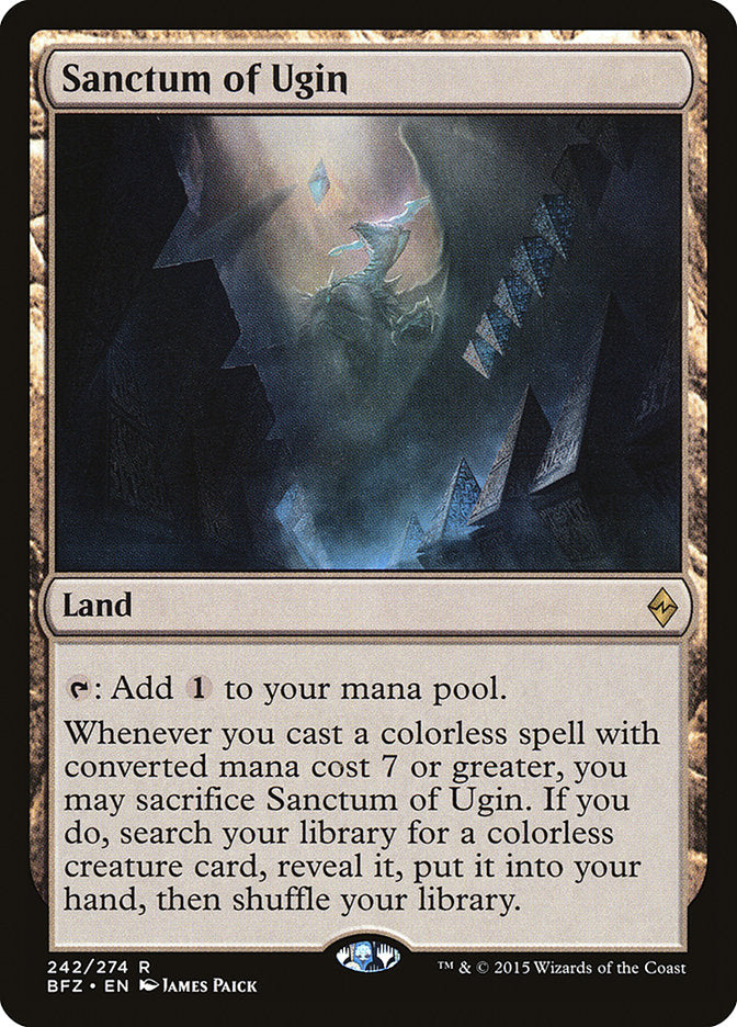 Sanctum of Ugin [Battle for Zendikar] | Game Haven TX