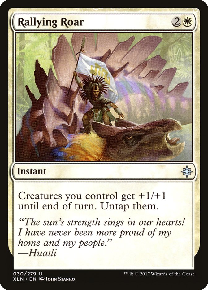Rallying Roar [Ixalan] | Game Haven TX
