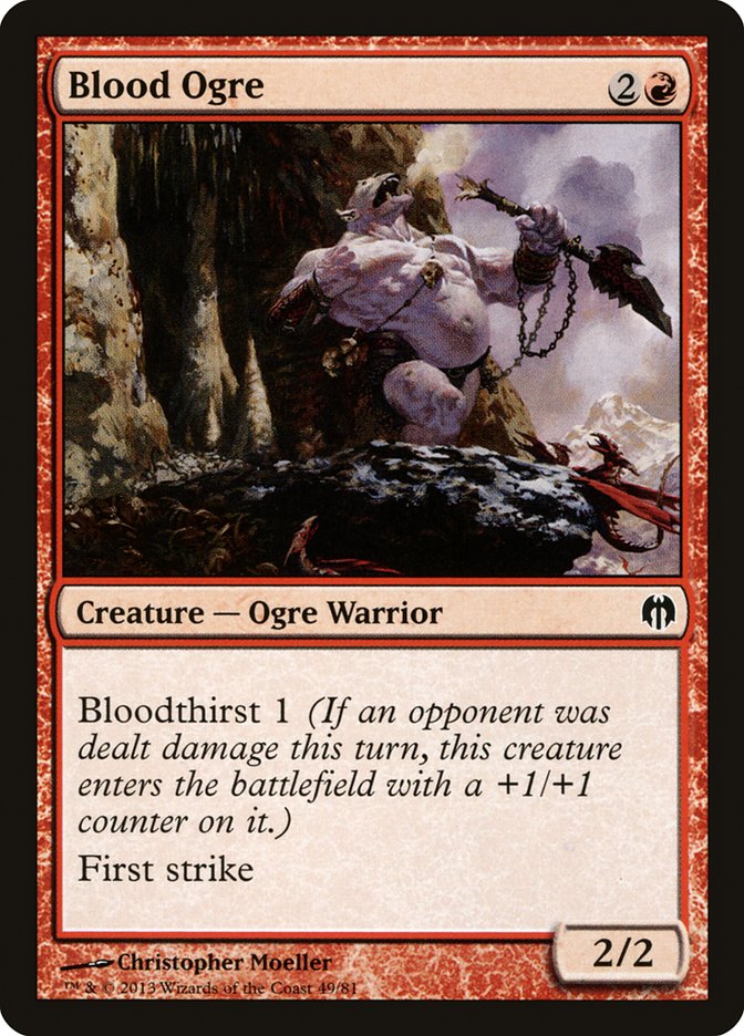 Blood Ogre [Duel Decks: Heroes vs. Monsters] | Game Haven TX