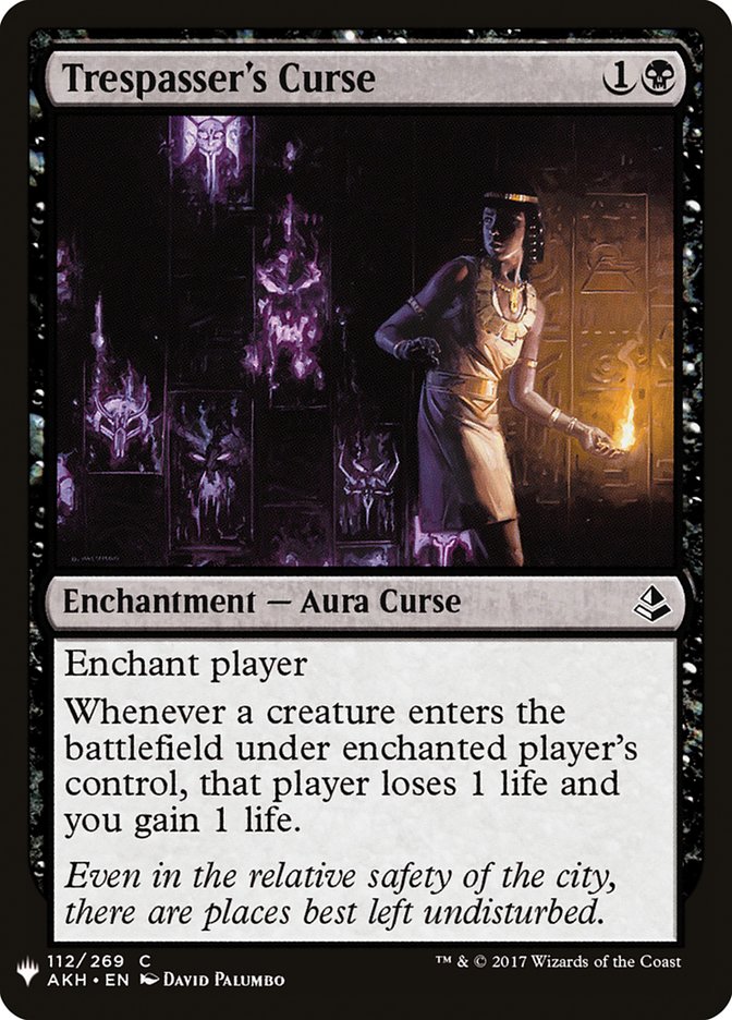Trespasser's Curse [Mystery Booster] | Game Haven TX