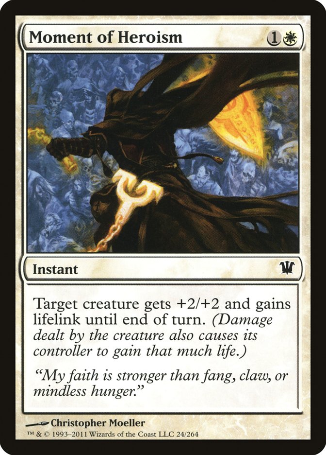Moment of Heroism [Innistrad] | Game Haven TX