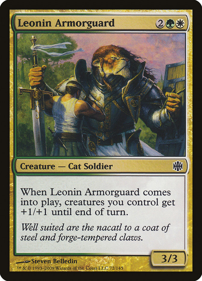 Leonin Armorguard [Alara Reborn] | Game Haven TX