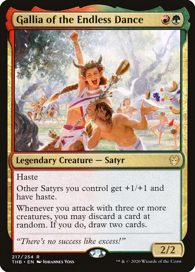 Gallia of the Endless Dance [Theros Beyond Death] | Game Haven TX