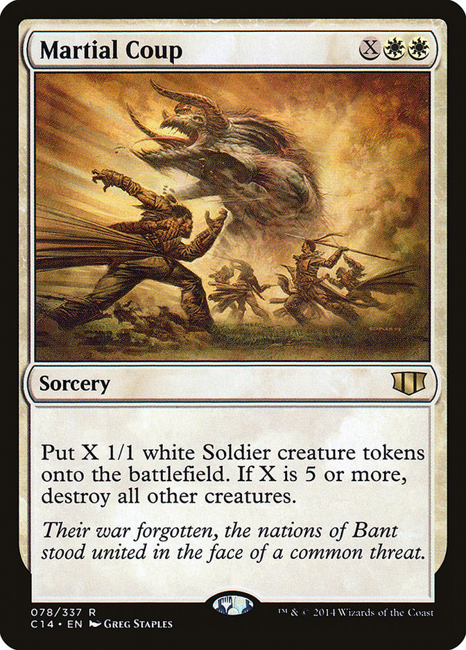 Martial Coup [Commander 2014] | Game Haven TX