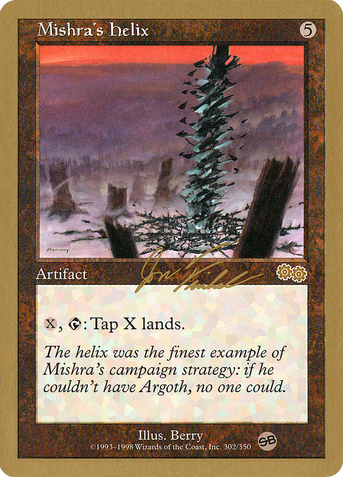 Mishra's Helix (Jon Finkel) (SB) [World Championship Decks 2000] | Game Haven TX