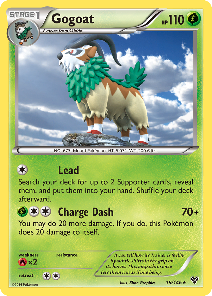 Gogoat (19/146) [XY: Base Set] | Game Haven TX