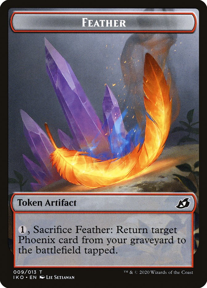 Feather Token [Ikoria: Lair of Behemoths] | Game Haven TX