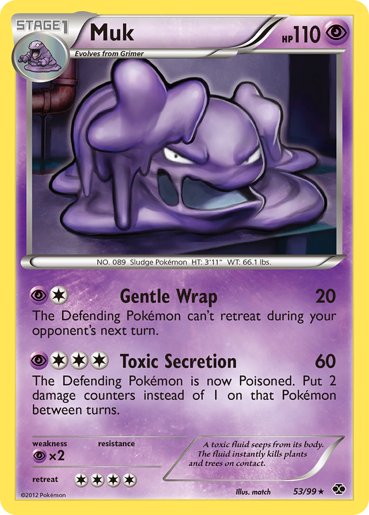 Muk (53/99) [Black & White: Next Destinies] | Game Haven TX