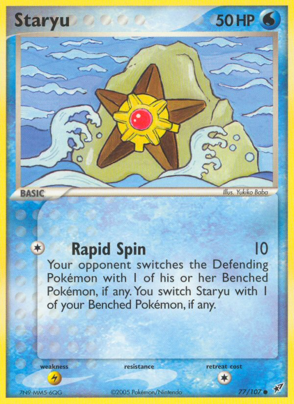 Staryu (77/107) [EX: Deoxys] | Game Haven TX