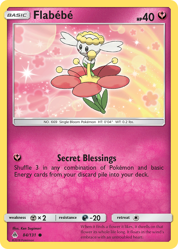 Flabebe (84/131) [Sun & Moon: Forbidden Light] | Game Haven TX