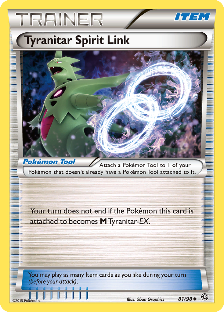 Tyranitar Spirit Link (81/98) [XY: Ancient Origins] | Game Haven TX