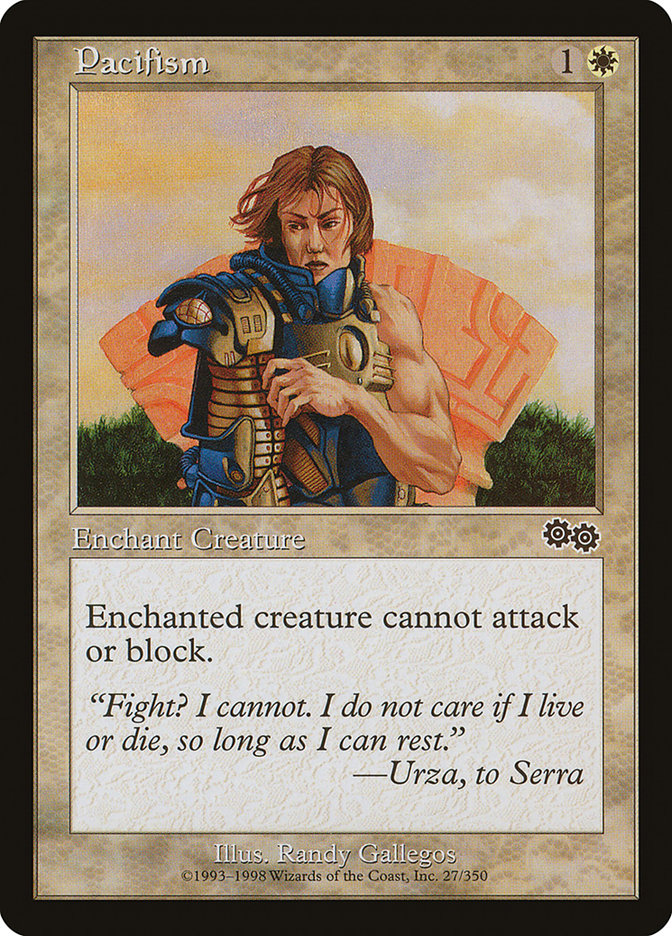 Pacifism [Urza's Saga] | Game Haven TX