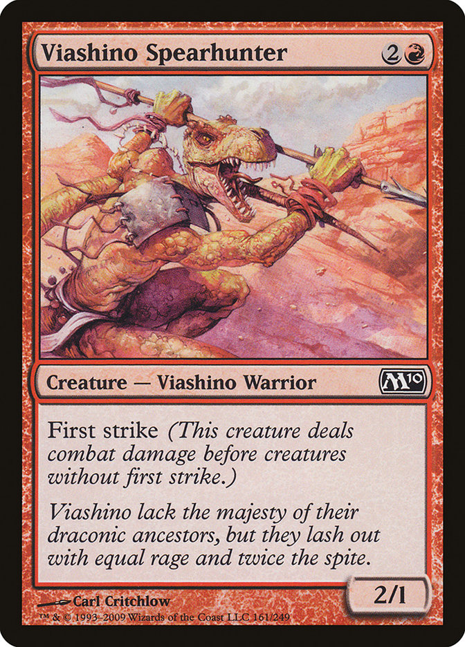 Viashino Spearhunter [Magic 2010] | Game Haven TX