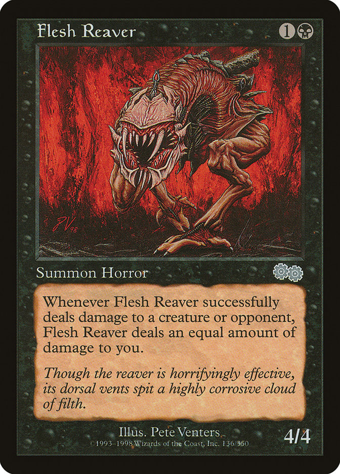 Flesh Reaver [Urza's Saga] | Game Haven TX