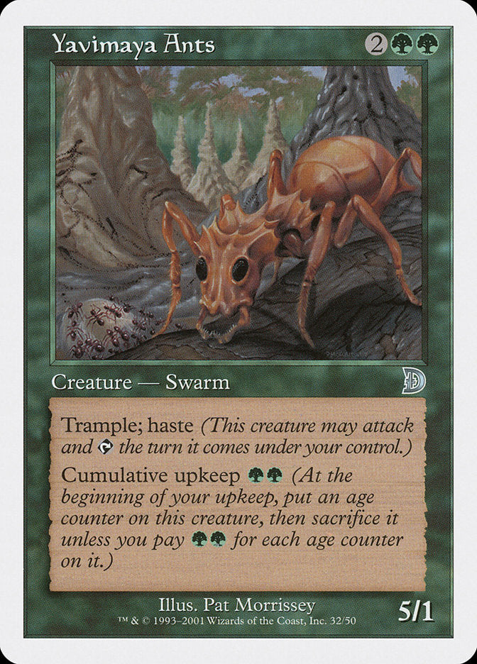 Yavimaya Ants [Deckmasters] | Game Haven TX