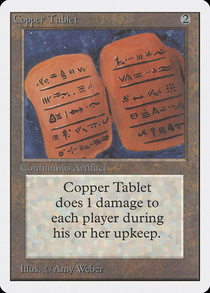 Copper Tablet [Unlimited Edition] | Game Haven TX