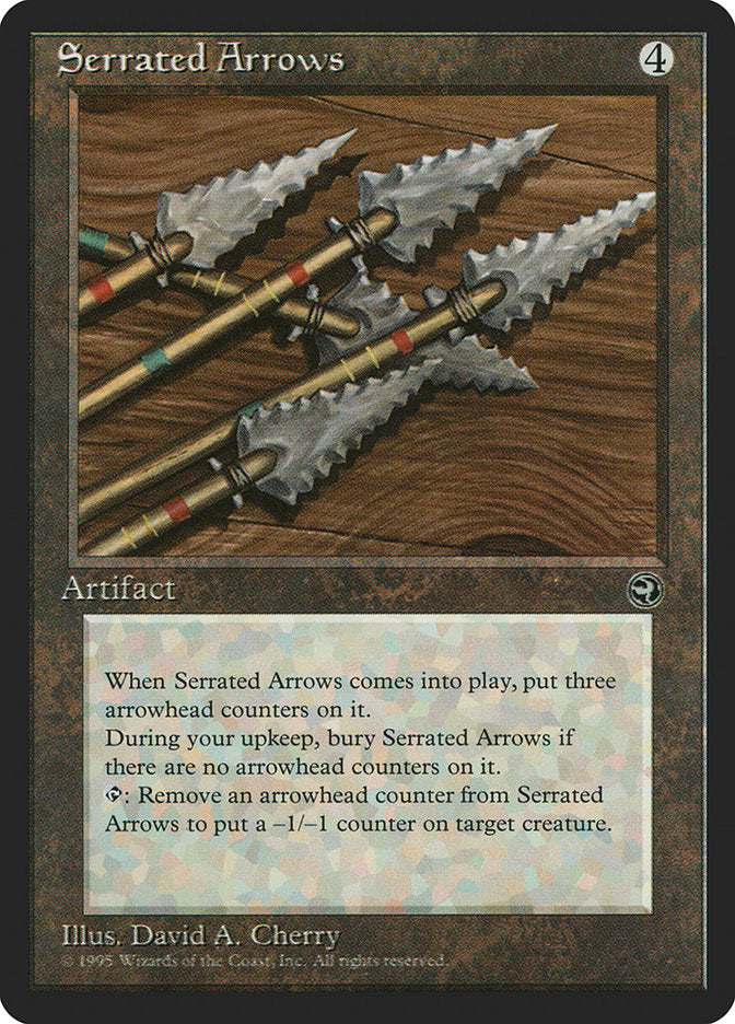 Serrated Arrows [Homelands] | Game Haven TX