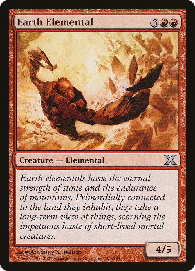 Earth Elemental [Tenth Edition] | Game Haven TX