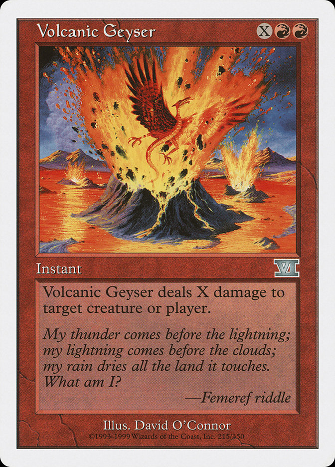 Volcanic Geyser [Classic Sixth Edition] | Game Haven TX