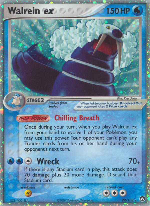 Walrein ex (99/108) [EX: Power Keepers] | Game Haven TX