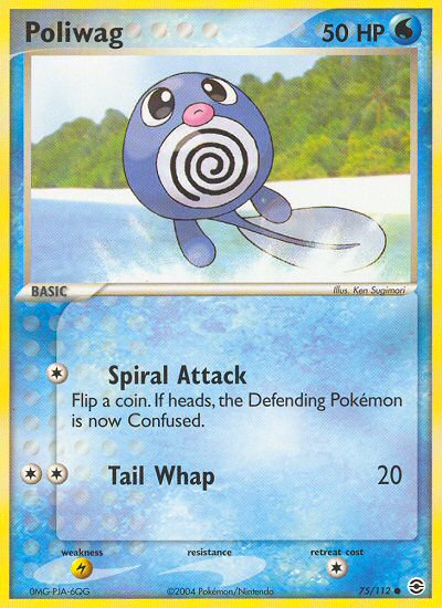 Poliwag (75/112) [EX: FireRed & LeafGreen] | Game Haven TX