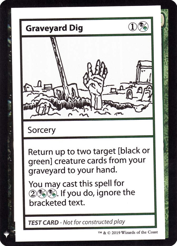 Graveyard Dig [Mystery Booster Playtest Cards] | Game Haven TX