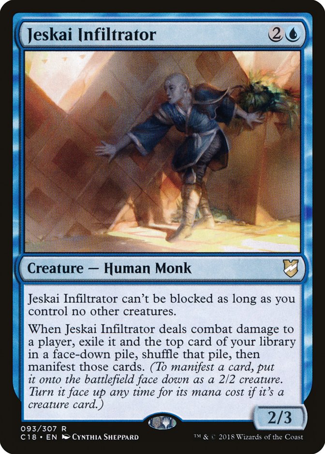 Jeskai Infiltrator [Commander 2018] | Game Haven TX