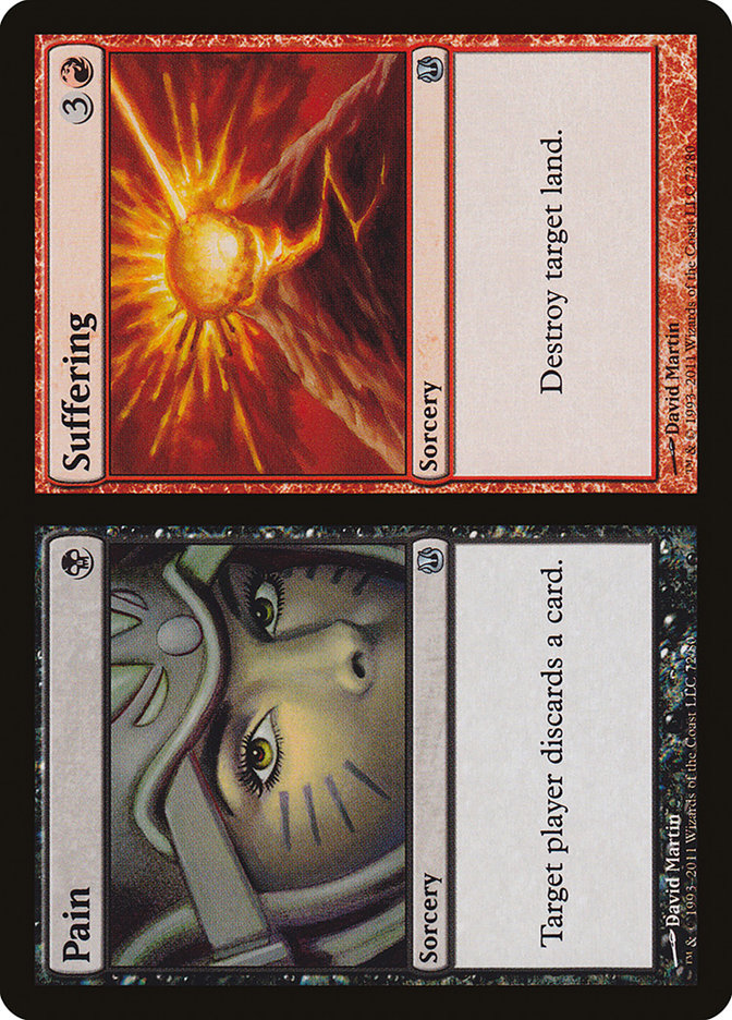 Pain // Suffering [Duel Decks: Ajani vs. Nicol Bolas] | Game Haven TX