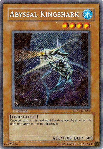Abyssal Kingshark [TAEV-EN084] Secret Rare | Game Haven TX