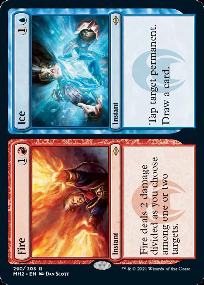 Fire // Ice (Etched Foil) [Modern Horizons 2] | Game Haven TX