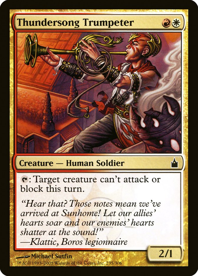 Thundersong Trumpeter [Ravnica: City of Guilds] | Game Haven TX