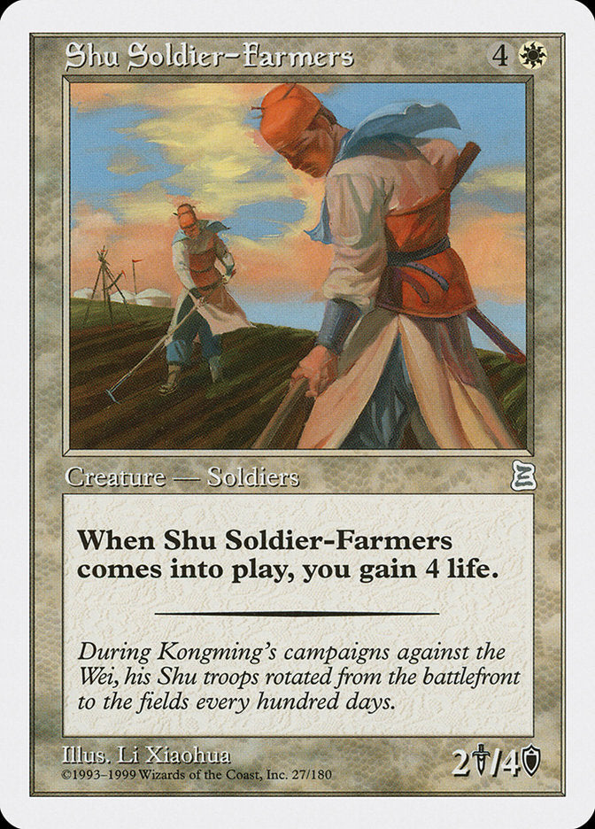 Shu Soldier-Farmers [Portal Three Kingdoms] | Game Haven TX