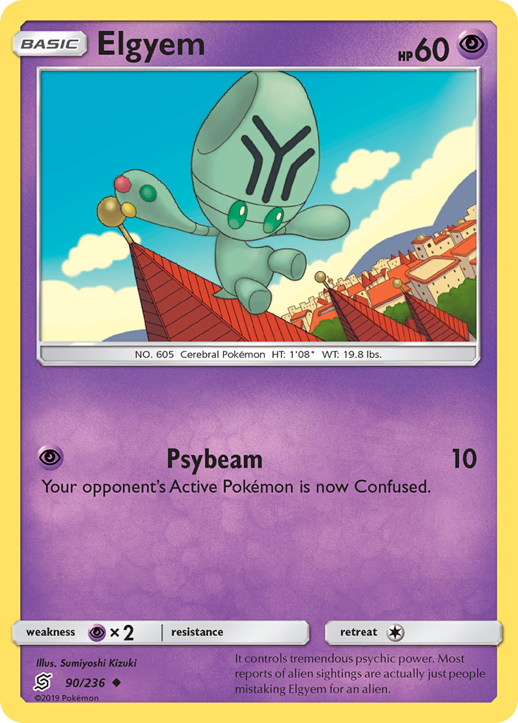 Elgyem (90/236) [Sun & Moon: Unified Minds] | Game Haven TX