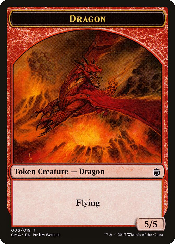 Dragon [Commander Anthology Tokens] | Game Haven TX