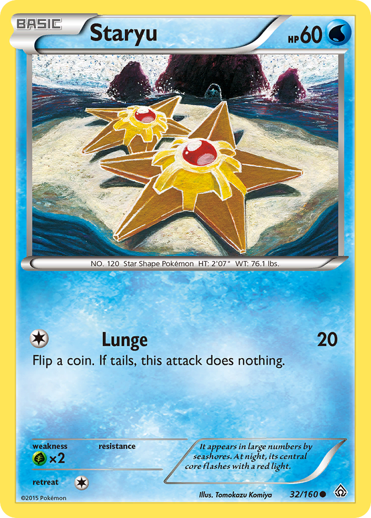 Staryu (32/160) [XY: Primal Clash] | Game Haven TX