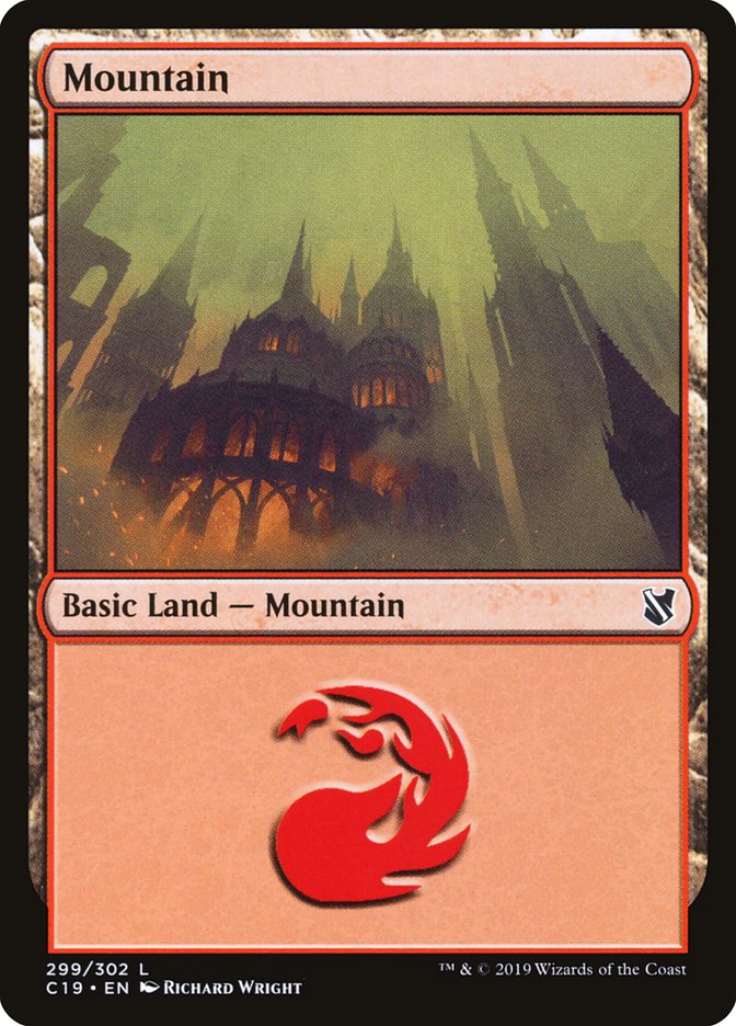 Mountain (299) [Commander 2019] | Game Haven TX
