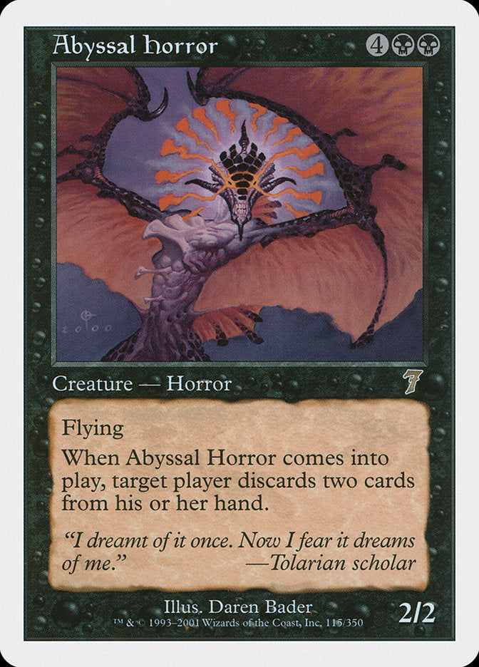 Abyssal Horror [Seventh Edition] | Game Haven TX
