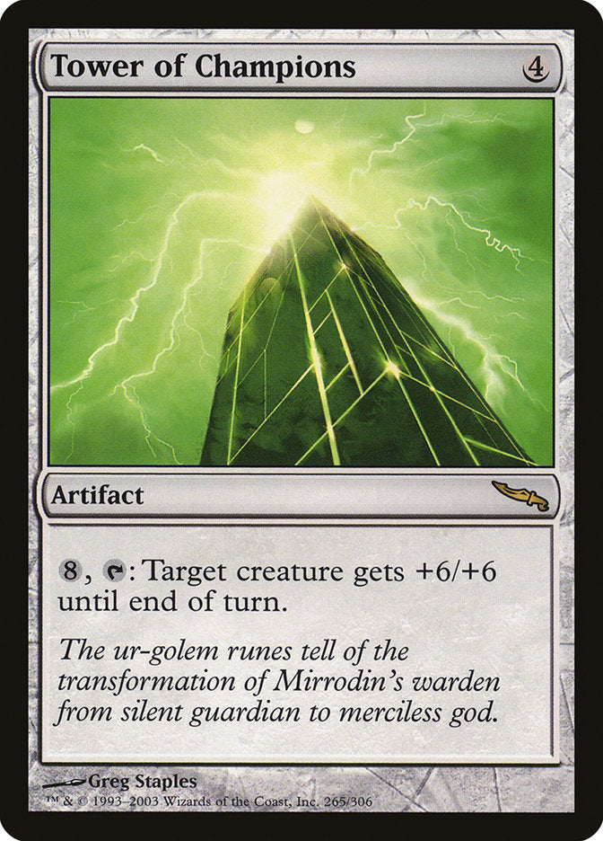 Tower of Champions [Mirrodin] | Game Haven TX