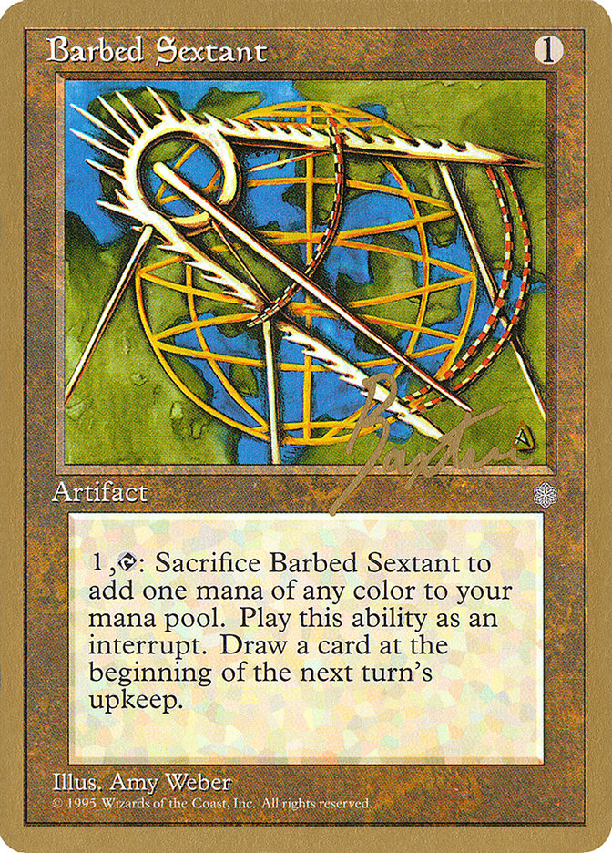 Barbed Sextant (George Baxter) [Pro Tour Collector Set] | Game Haven TX