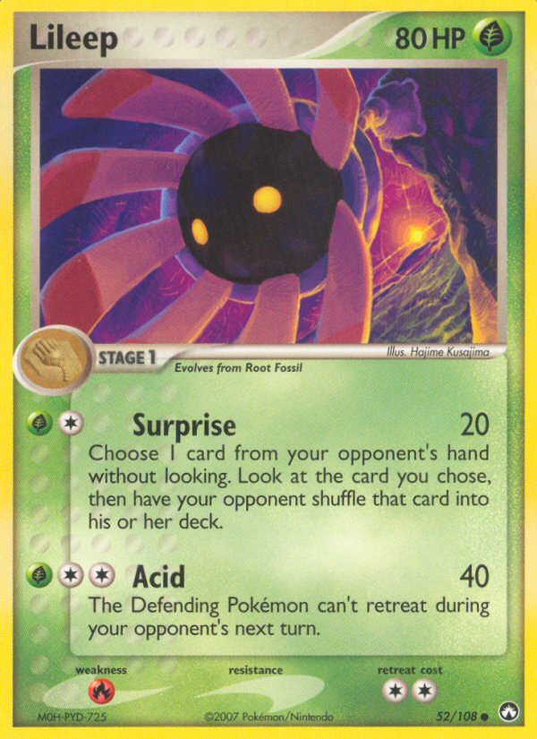 Lileep (52/108) [EX: Power Keepers] | Game Haven TX