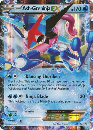 Ash-Greninja EX (XY133) (Jumbo Card) [XY: Black Star Promos] | Game Haven TX