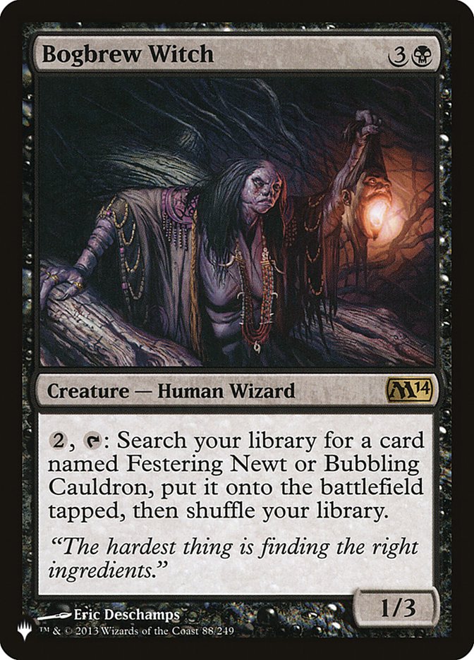 Bogbrew Witch [The List] | Game Haven TX