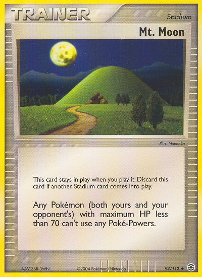 Mt. Moon (94/112) [EX: FireRed & LeafGreen] | Game Haven TX