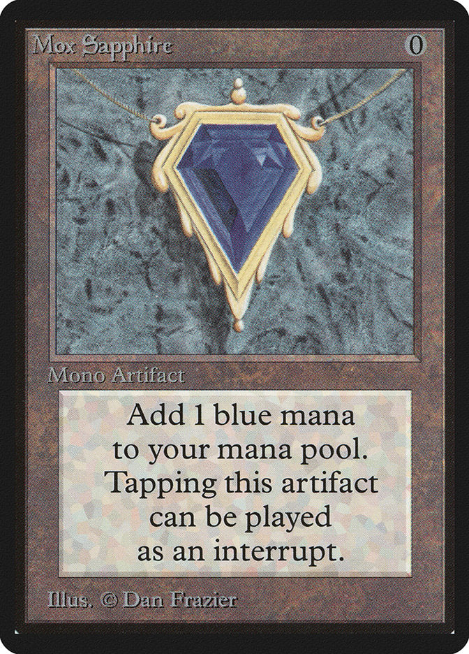 Mox Sapphire [Limited Edition Beta] | Game Haven TX