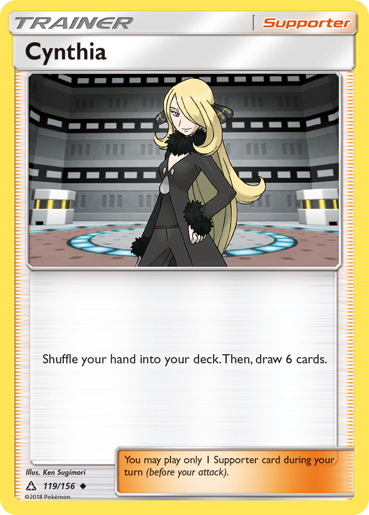 Cynthia (119/156) [Sun & Moon: Ultra Prism] | Game Haven TX