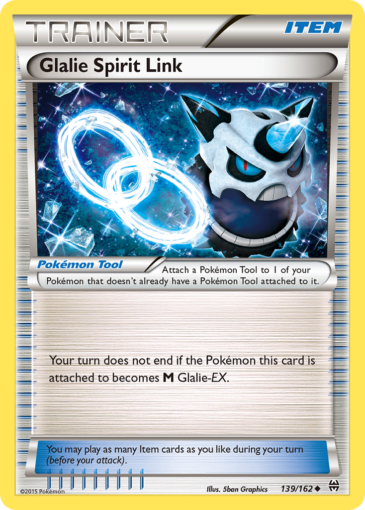 Glalie Spirit Link (139/162) [XY: BREAKthrough] | Game Haven TX