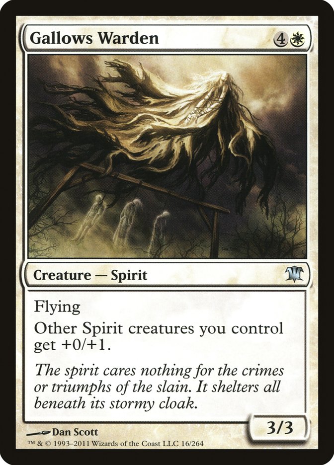 Gallows Warden [Innistrad] | Game Haven TX