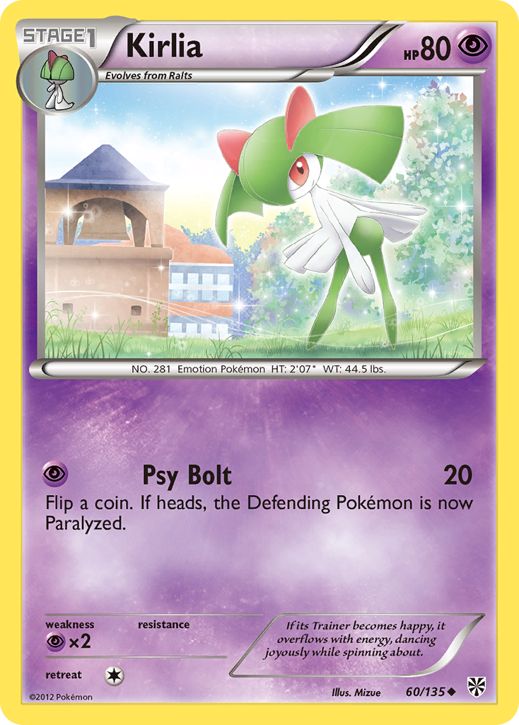 Kirlia (60/135) [Black & White: Plasma Storm] | Game Haven TX