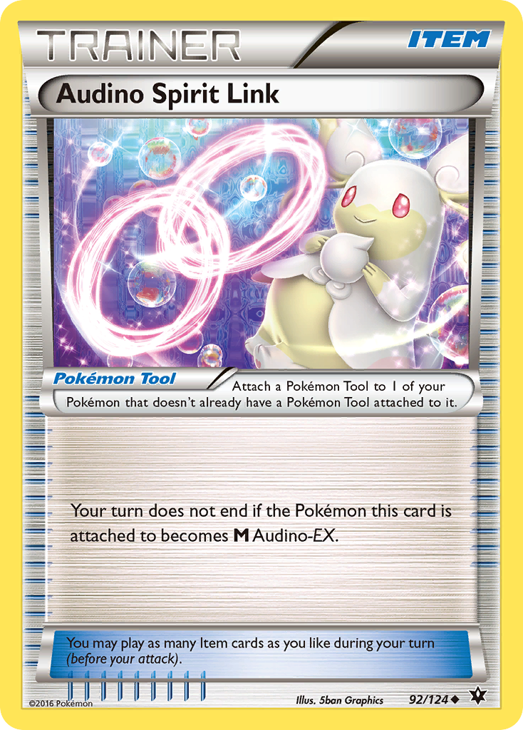 Audino Spirit Link (92/124) [XY: Fates Collide] | Game Haven TX