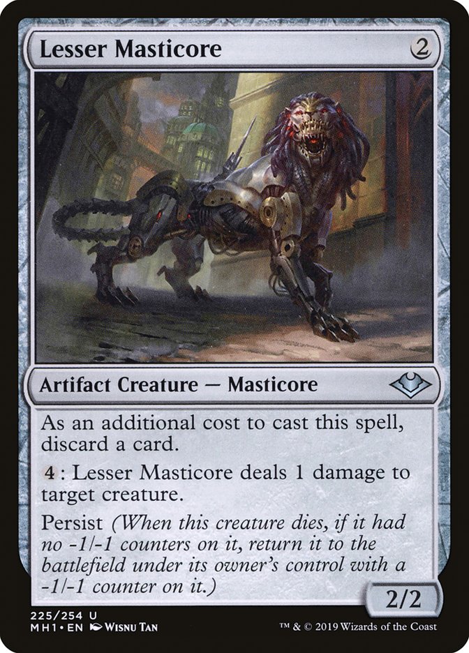 Lesser Masticore [Modern Horizons] | Game Haven TX